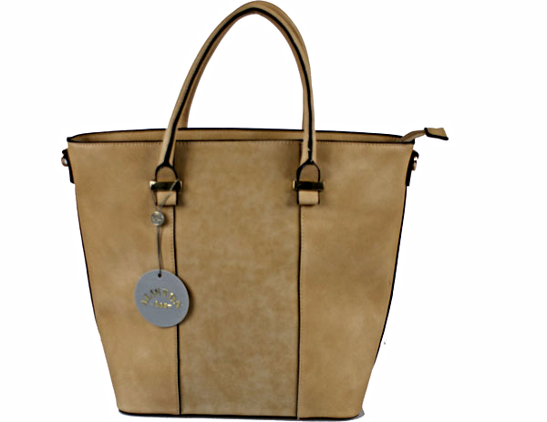 beżowy kuferek -torebka damska