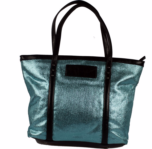 a-4 błękitna -torebka damska