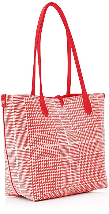 Oryginalna Shopper Torebka Czerwona 2w1