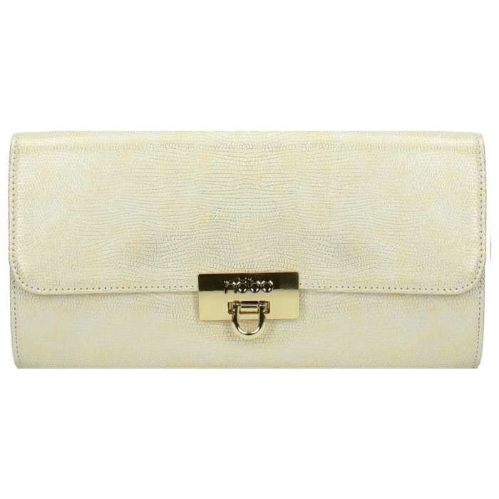 Elegancka złota listonoszka NOBO widok z przodu