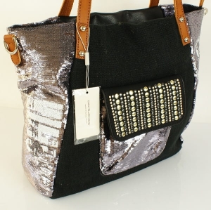 czarna kolorowa- torebka- david jones cm5206.jpg