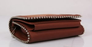 Torebka Listonoszka Brązowa David Jones 6165-2