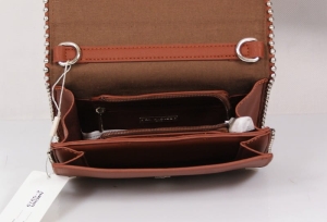 Torebka Listonoszka Brązowa David Jones 6165-2