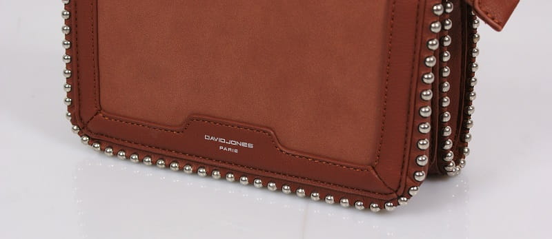 Torebka Listonoszka Brązowa David Jones 6165-2