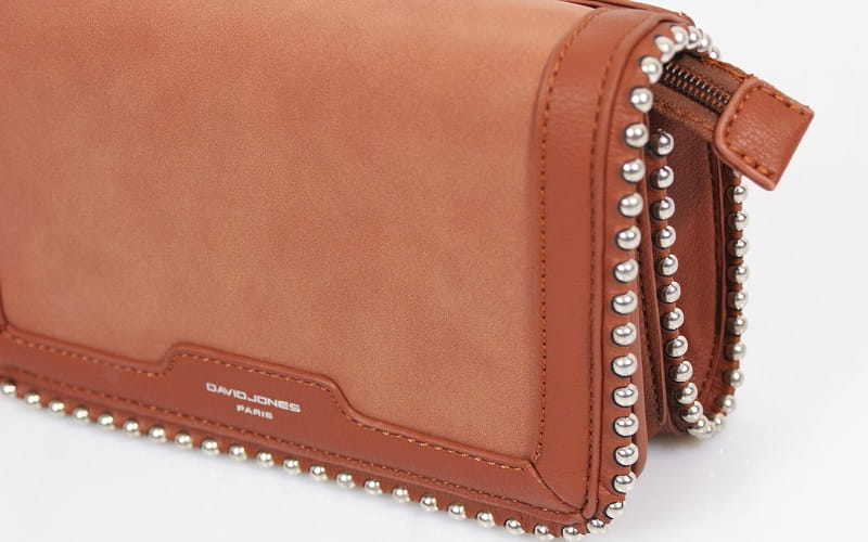 Torebka Listonoszka Brązowa David Jones 6165-2