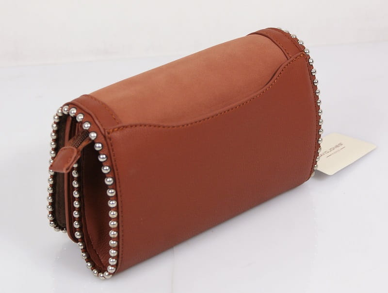 Torebka Listonoszka Brązowa David Jones 6165-2