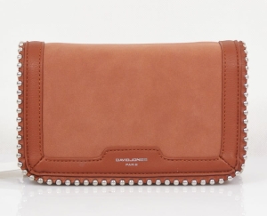 Torebka Listonoszka Brązowa David Jones 6165-2