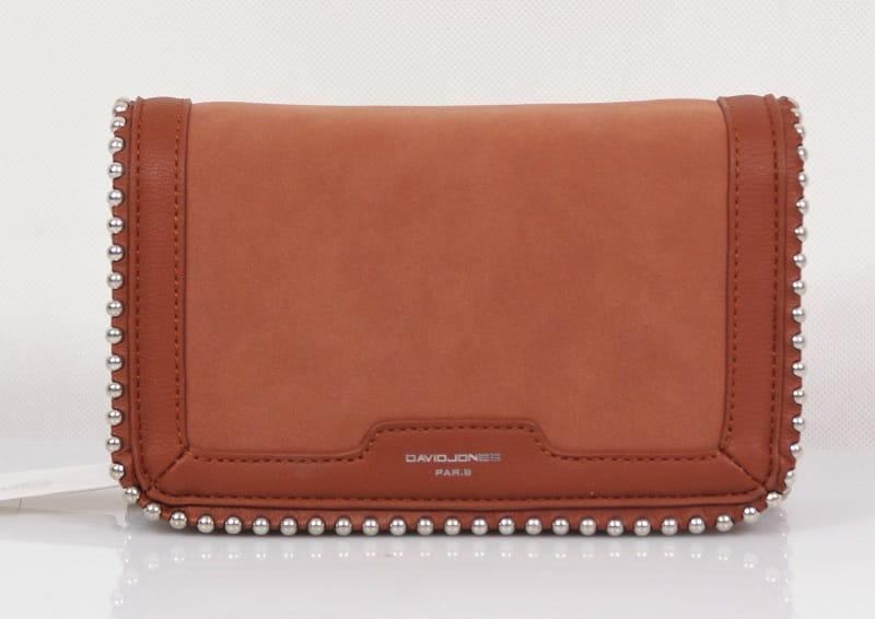 Torebka Listonoszka Brązowa David Jones 6165-2