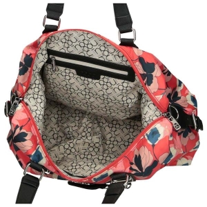 Torebka Nobo, wnętrze z główną komorą i kieszonkami na telefon i drobiazgi