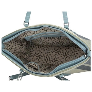 Wnętrze torebki damskiej Nobo – pojemna komora główna oraz praktyczne kieszonki na telefon i drobiazgi