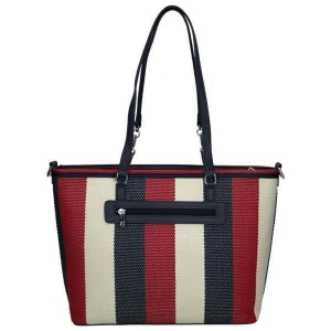 Tył listonoszki NOBO granatowej – elegancki design i praktyczne kieszonki