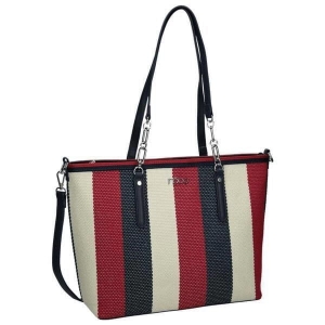 Torebka damska NOBO granatowa – widok z boku, lekka i wygodna