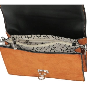 NBAG-J2220-CM17 Wizytowa Listonoszka Torebka Nobo Brązowa