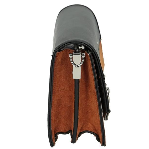 NBAG-J2220-CM17 Wizytowa Listonoszka Torebka Nobo Brązowa