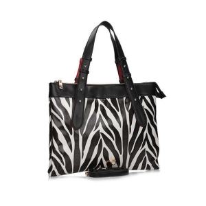 Shopperka damska Nobo – widok z tyłu, dodatkowa kieszeń, wygodna torba do codziennego użytku