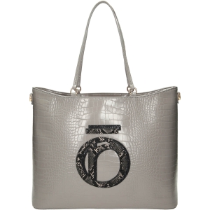 Szara shopperka damska Nobo – widok z przodu