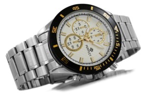 Zegarek PERFECT M154-5 na męskim nadgarstku – styl i elegancja na co dzień.