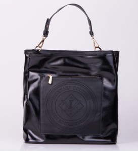Czarna Shopper Torebka Damska Monnari -BAGA910