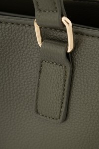 Zielona Wygodna Shopper Torebka Damska Nobo-N0390