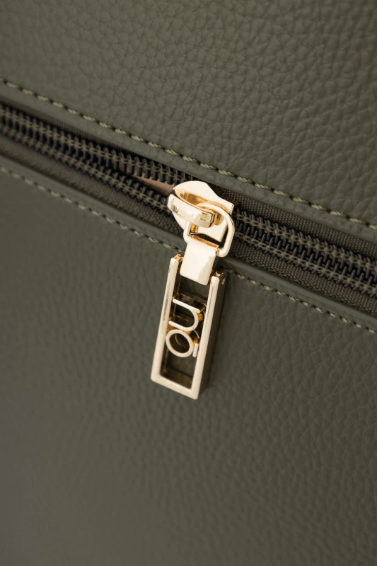 Zielona Wygodna Shopper Torebka Damska Nobo-N0390