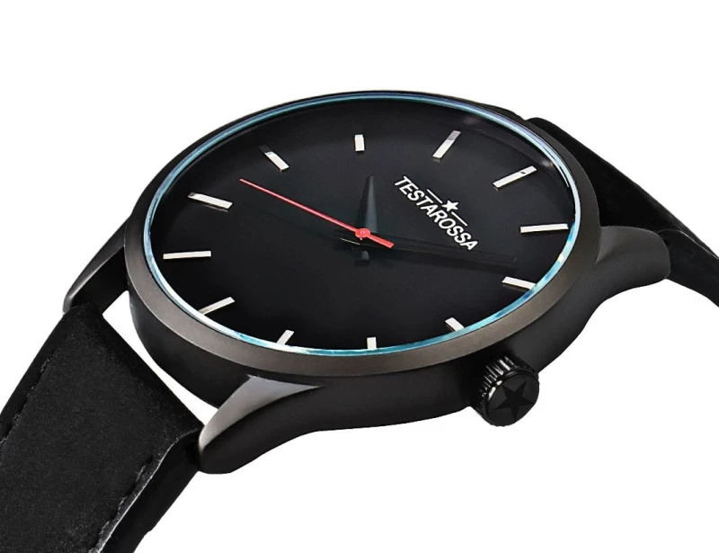 Zegarek męski Testarossa TR8151 na białym tle – elegancki czasomierz o sportowym charakterze