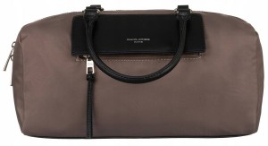 Poręczna, khaki miejska torebka w kształcie bagietki — David Jones