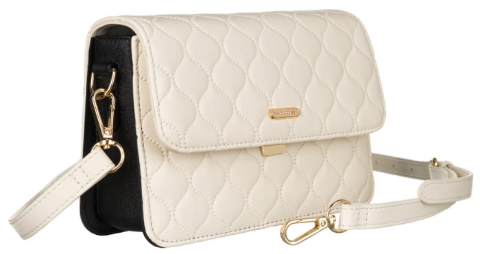 Elegancka, pikowana listonoszka crossbody