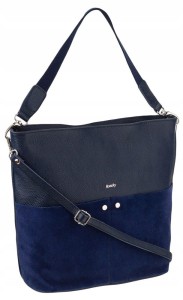 Prostokątna, duża torba shopper ze skóry naturalnej