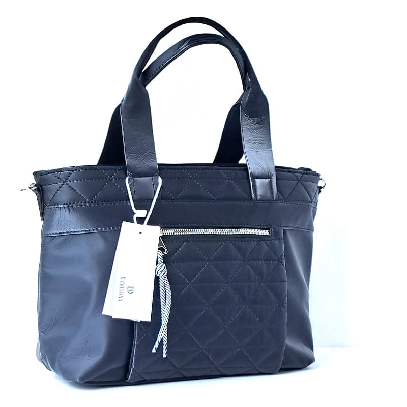 Codzienna Czarna Torebka Damska Miejska