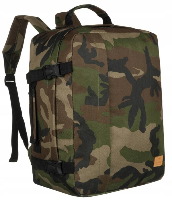 Duży, podróżny plecak z poliestru