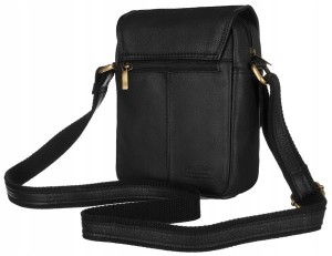 Listonoszka męska ze skóry naturalnej