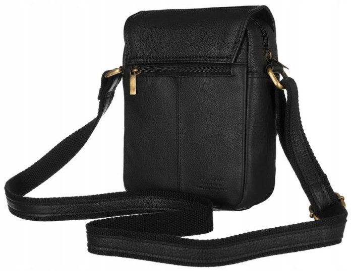 Listonoszka męska ze skóry naturalnej