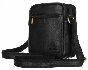 Listonoszka męska ze skóry naturalnej