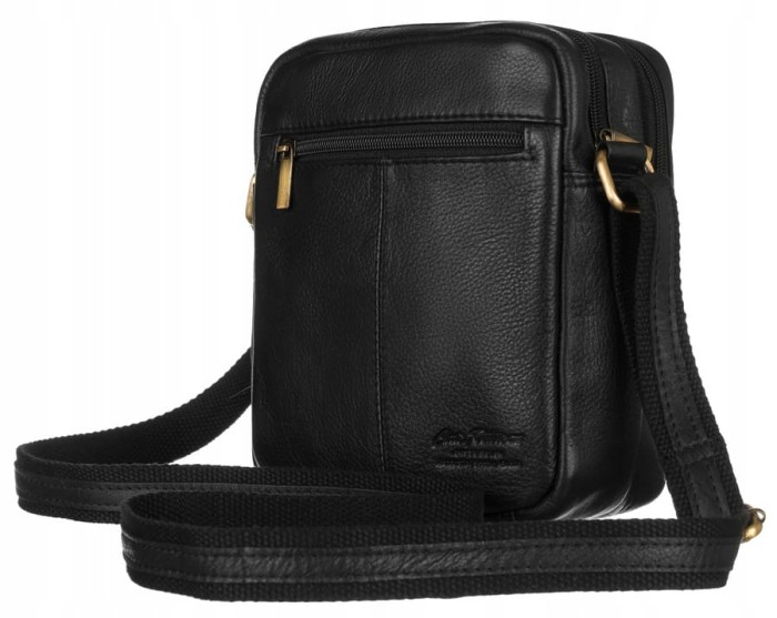 Listonoszka męska ze skóry naturalnej