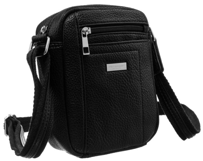 Torba męska na ramię ze skóry ekologicznej