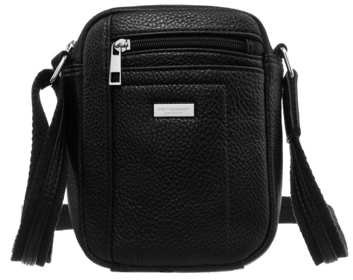 Torba męska na ramię ze skóry ekologicznej