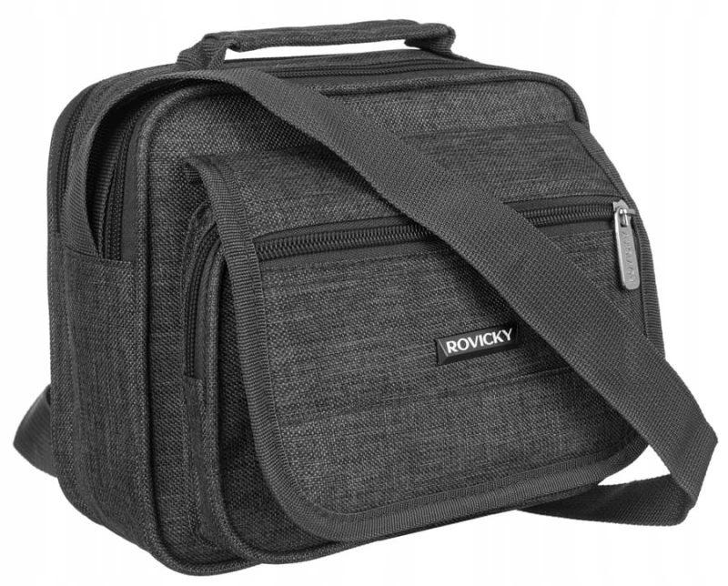 Praktyczna listonoszka męska z poliestru