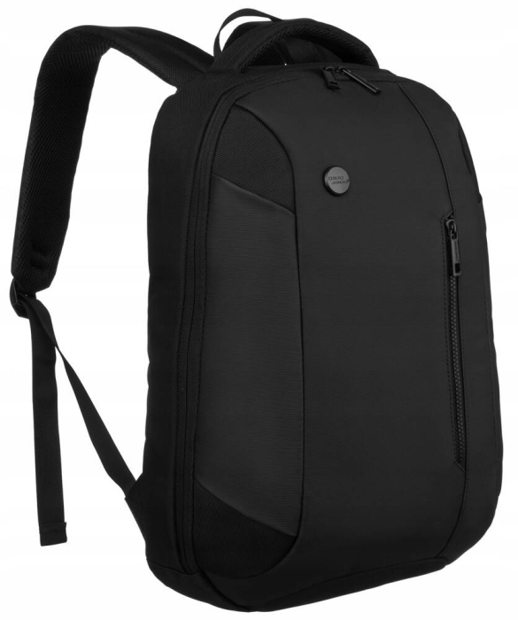 Miejski, czarny biznesowy plecak