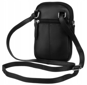 Tył małej torebki Rovicky – praktyczna kieszeń zamykana na suwak, idealna do szybkiego dostępu do drobiazgów.