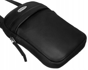 Mała torebka-saszetka damska ze skóry naturalnej Rovicky – elegancka i praktyczna