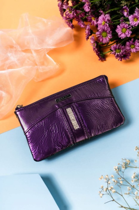 Duży portfel damski na zamek