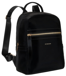 Elegancki czarny plecak damski