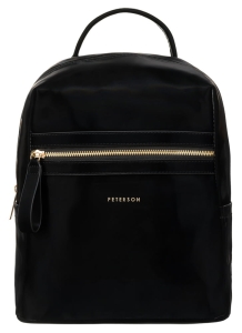 Elegancki czarny plecak damski