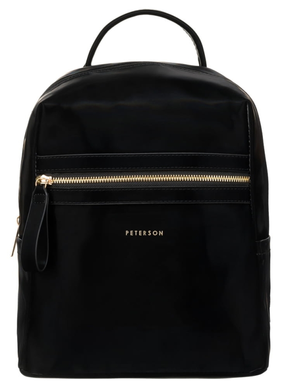 Elegancki czarny plecak damski