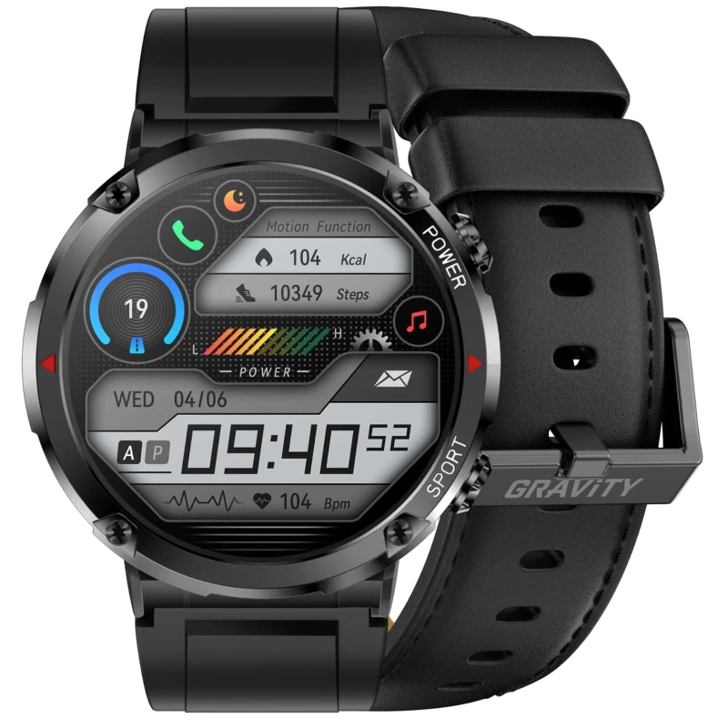 Smartwatch Gravity GT21-3 + Czarny