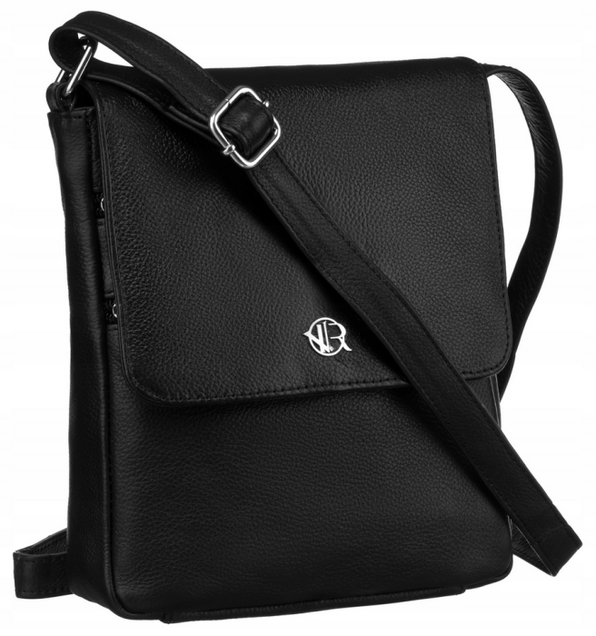 Czarna listonoszka damska