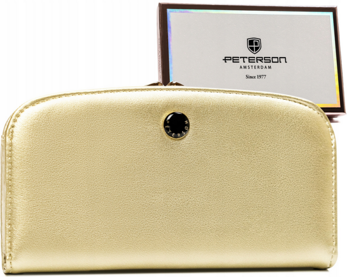 Duży portfel damski ze skóry ekologicznej - Niua