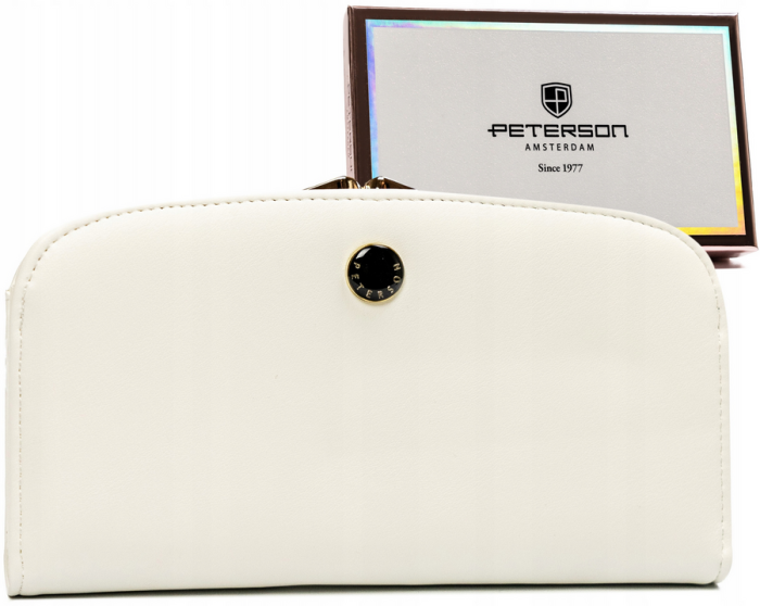 Duży portfel damski ze skóry ekologicznej - Niua