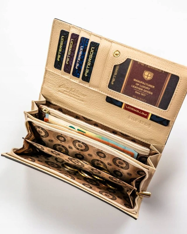 Kieszeń na monety zamykana na suwak – praktyczne rozwiązanie