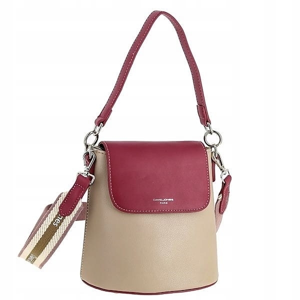 Nowa listonoszka damska David Jones Top – widok z przodu, oryginalna wizytowa torebka